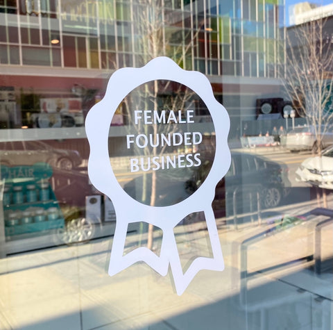 Mirror Decal - Female Founded Business