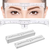 Eyebrow Ruler Sticker 100-Pack